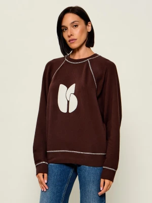 Ba&sh Sweter Bart | Loose fit brązowy