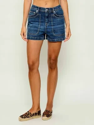 Ba&sh Jeansowe szorty ZEVY | Regular Fit