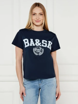 Ba&sh T-shirt IONI | Regular Fit granatowy