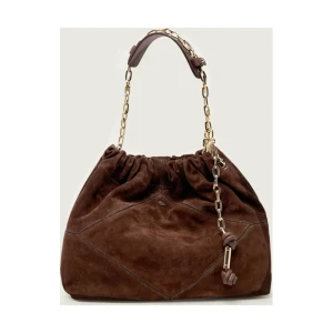 Ba&sh Torebka na ramię JUNE | zamsz