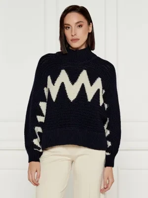 Ba&sh Wełniany golf | Loose fit