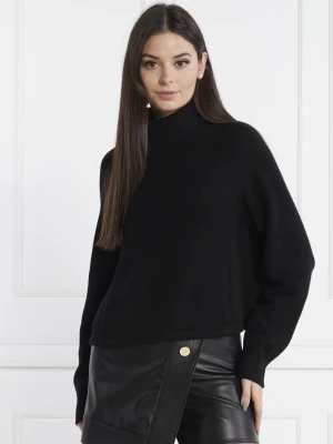 Ba&sh Wełniany golf | Regular Fit czarny