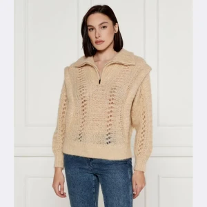 Ba&sh Wełniany sweter | Oversize fit | basic mesh