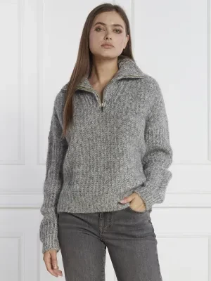 Ba&sh Wełniany sweter | Regular Fit