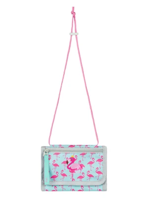 baagl Portfel "Flamingo" w kolorze różowo-błękitnym rozmiar: onesize