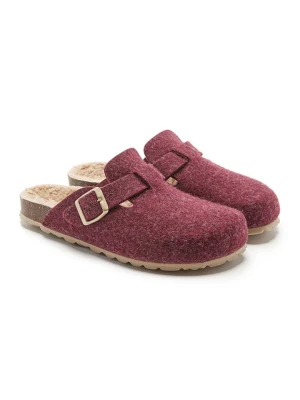 BABUNKERS Family Chodaki w kolorze bordowym rozmiar: 40