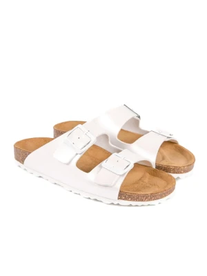 Zdjęcie produktu BABUNKERS Family Klapki w kolorze białym rozmiar: 37