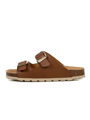 BABUNKERS Family Klapki w kolorze brązowym rozmiar: 34