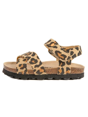 BABUNKERS Family Sandały w kolorze beżowo-brązowym rozmiar: 27