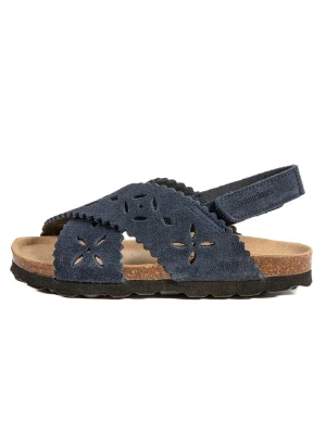 BABUNKERS Family Skórzane sandały w kolorze granatowym rozmiar: 27