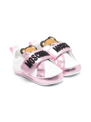 Baby Bear Sneakers 75821 Biało/Różowe Moschino