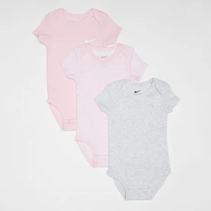 Baby Essentials Bodysuit (3 Pack), markiNike, Rampersy i zestawy dla niemowląt, w kolorze różowy, rozmiar: