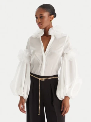 Babylon Bluza S00303 Biały Regular Fit