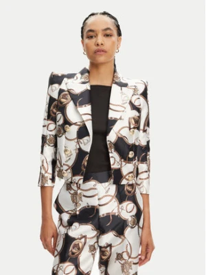 Babylon Marynarka S00704 Biały Regular Fit