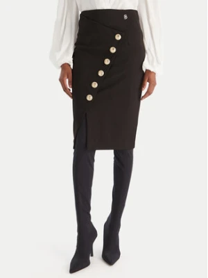 Babylon Spódnica ołówkowa S00609 Czarny Regular Fit
