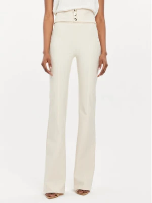 Babylon Spodnie materiałowe E00065 Écru Bootcut Fit