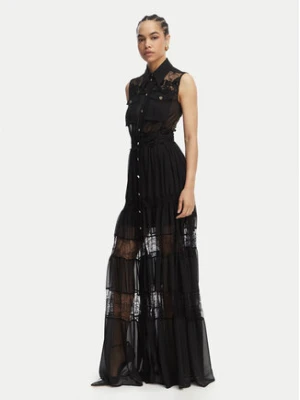 Babylon Sukienka wieczorowa EL0702 Czarny Regular Fit