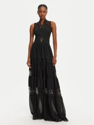 Babylon Sukienka wieczorowa EL0740 Czarny Regular Fit