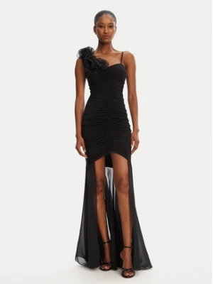 Babylon Sukienka wieczorowa MF0218 Czarny Slim Fit