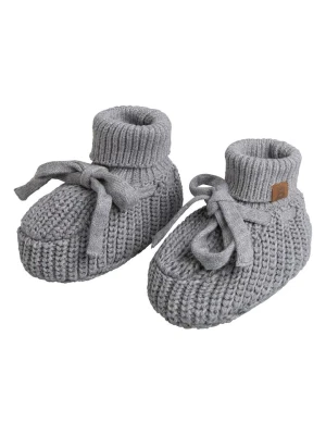 Baby's Only Dzianinowe buty niemowlęce w kolorze szarym rozmiar: 62/68