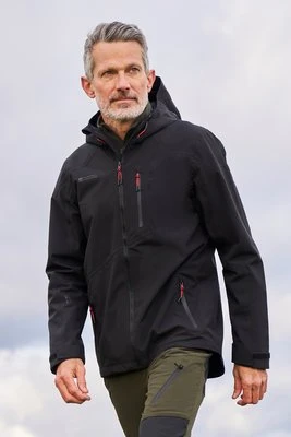 Bachill męska kurtka wodoodporna 3-wartstwowa - Black Mountain Warehouse