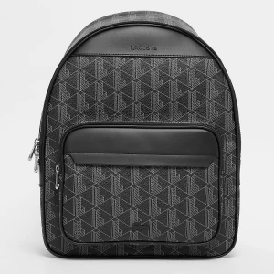Lacoste Backpack Allover Monogram uniseks Plecaki czarny rozmiar Akcesoria