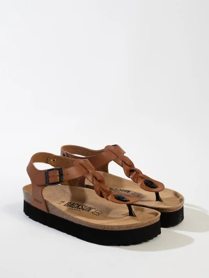 BACKSUN Japonki "Ancone" w kolorze brązowym rozmiar: 38