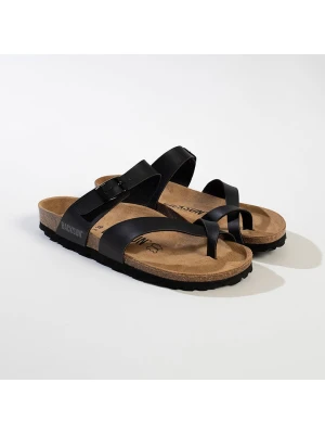 BACKSUN Japonki w kolorze czarnym rozmiar: 38