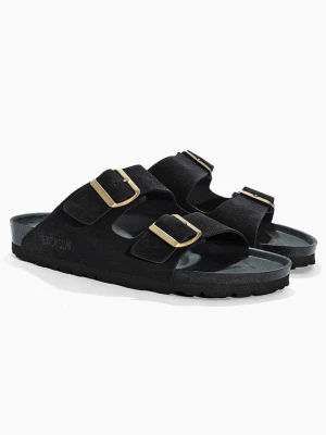 BACKSUN Klapki "Bali" w kolorze czarnym rozmiar: 40