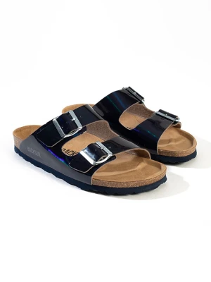 BACKSUN Klapki "Bali" w kolorze granatowym rozmiar: 36