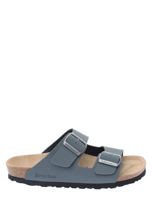 BACKSUN Klapki w kolorze szarym rozmiar: 37