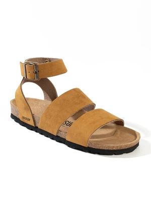 BACKSUN Sandały "Asubcion" w kolorze karmelowym rozmiar: 37