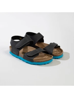 BACKSUN Sandały "Bangkok" w kolorze antracytowym rozmiar: 35