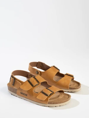 BACKSUN Sandały "Milan" w kolorze karmelowym rozmiar: 37