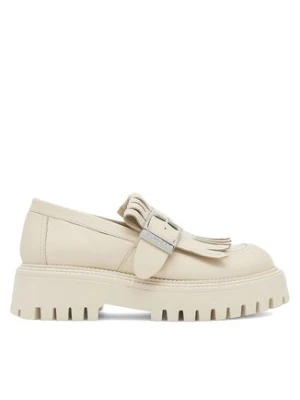 Badura Loafersy DEBORAH-24SS200 Beżowy