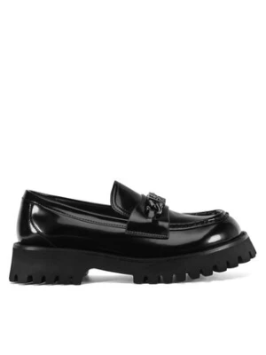 Badura Loafersy LINDA-WGA3313-1Z Czarny