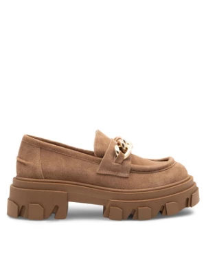 Badura Loafersy SOPHIA-01 Brązowy