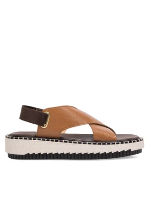 Badura Sandały BEKI-01W3-003 Brązowy