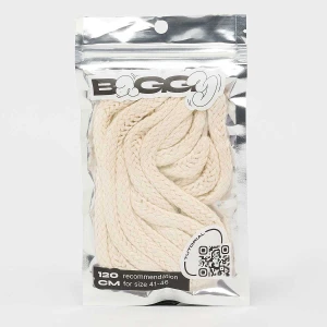 BAGGY Cord Laces 120cm uniseks Akcesoria do butów beż rozmiar Mężczyźni