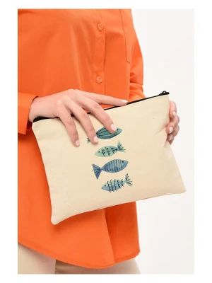 BAGmori Kosmetyczka w kolorze beżowym - 25 x 18 cm rozmiar: onesize