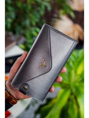 BAGmori Portfel w kolorze antracytowym - 20 x 10 x 3 cm rozmiar: onesize