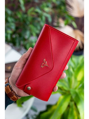 BAGmori Portfel w kolorze czerwonym - 20 x 10 x 3 cm rozmiar: onesize