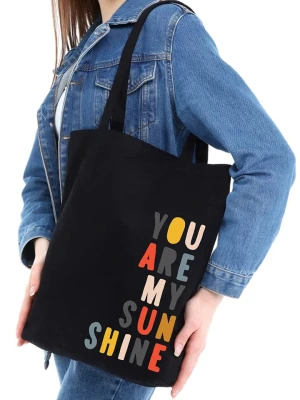 BAGmori Torebka w kolorze czarnym - 35 x 40 x 8 cm rozmiar: onesize