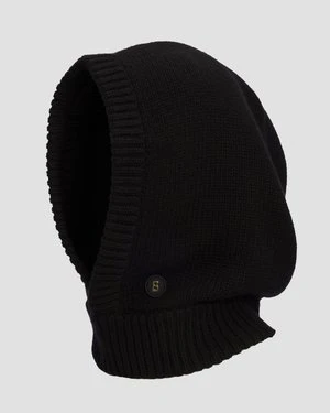 Balaclava Wełniana Z Kaszmirem Damska Bogner Berny1 Czarna