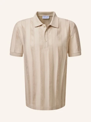 Baldessarini Koszulka Polo Z Dżerseju beige