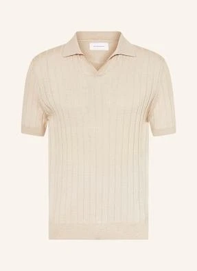 Baldessarini Koszulka Polo Z Dzianiny beige