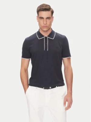 Baldessarini Polo B4 10063.5283 Granatowy Regular Fit