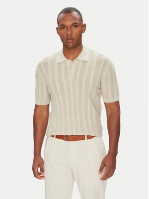 Baldessarini Polo B4 50024.5232 Beżowy Slim Fit
