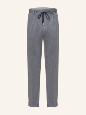 Baldessarini Spodnie Garniturowe O Kroju Extra Slim Fit W Stylu Dresowym blau