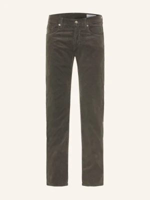 Baldessarini Spodnie Z Sztruksu Regular Fit gruen KHAKI